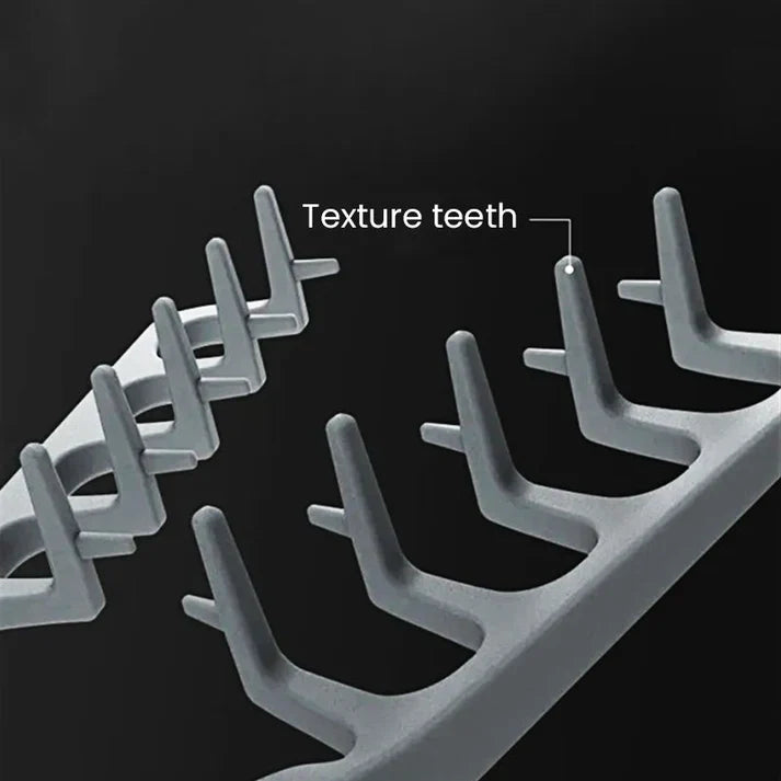Wide-tooth volumizing comb – Professional styling comb for men and wome