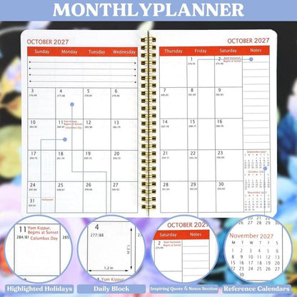 LIMITED-TIME 50% OFF!  2026–2030 Monthly Planner — Cute Highland Cow 5-Year Calendar, Large Monthly Blocks for Long-Term Planning